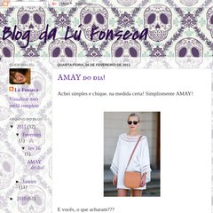 blogdalufonseca.blogspot.com AMAY do dia!, 09:26, 3 comentários blogdalufonseca.blogspot.com AMAY do dia!, 09:26, 3 comentários
