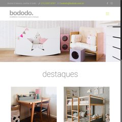 berço de balanço, cama infantil,beliche moderno www.bododo.com.br