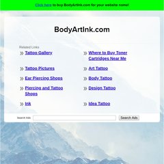 Body Art Ink Tattoo Piercing Emporium