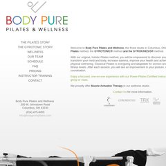 Welcome - Body Pure Pilates