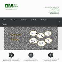 Ínicio | Bom Metal - Qualidade em Metais