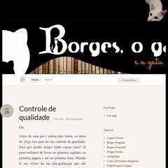 Borges, o gato &laquo; Borges, el gato, the cat, le chat