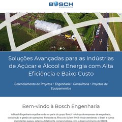 Bosch Engenharia - Soluções avançadas para Indústrias de Açúcar e Álcool
