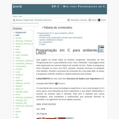  Alterações recentes, Índice, Autenticar-se, Índice