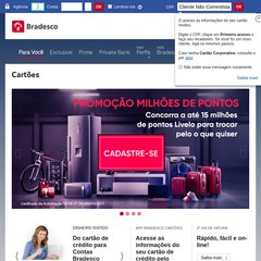 Bradesco Cart&otilde;es