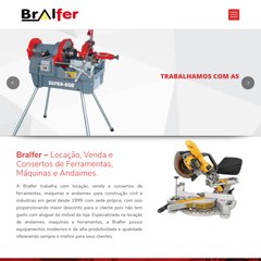 bralfer.com.br LOCAÇÃO, Alisadora de superfície, Andaimes