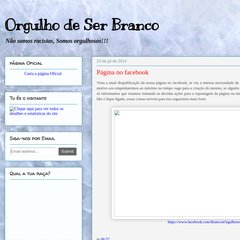 Orgulho de Ser Branco