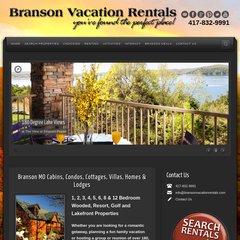 Www Bransonvacationcabins Com Branson Vacation Rentals