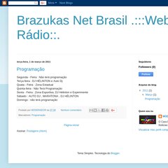 Programação, Início, Postagens (Atom), ▼ 