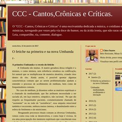 CCC - Cantos,Crônicas e Críticas.