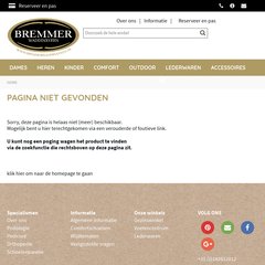www.Bremmerschoenen.nl - BREMMER SCHOENEN