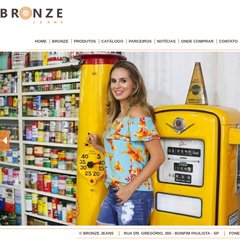 Bronze Jeans - Endereço: Rua Dr. Gregório, 356 - Bonfim Paulista - SP Fone: (16) 3972-1374