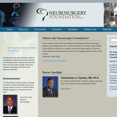 Neurosurgery Foundation | Brown University | Warren Alpert Medical School | Department