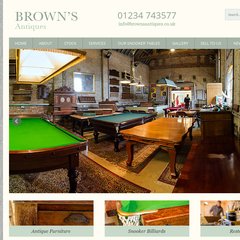 Antique Snooker Tables, Billiards and Antique Furniture.