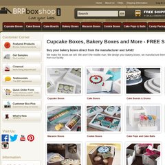 Cupcake Boxes, Bakery Boxes and More - FREE SHIPPING!