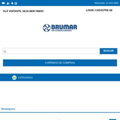 brumar.com.br Brumar Ar Condicionado, Empresa, Fale Conosco