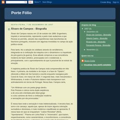  08:37, Ricardo reis - Biografia, 08:35, Fernando Pessoa - Biografia