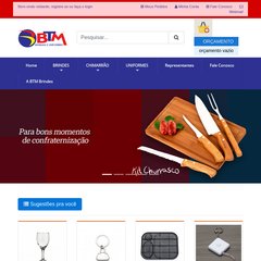 btmbrindes.com.br &nbsp;, Carrinho, Empresa