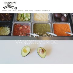 BUDGIES BURRITOS