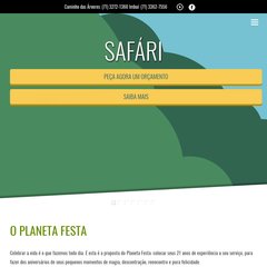 Festa Saudável - Planeta Festa Buffet Infantil