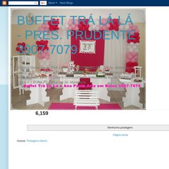  BUFFET TRA LA LA PRESIDENTE PRUDENTE, Início, Postagens (Atom), Início