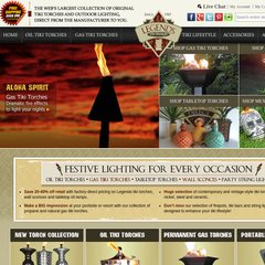  Big Kahuna Gas Tiki Torches, Bali Gas Torches, Pineapple Tiki Torches, Hawaiian Cone Torches