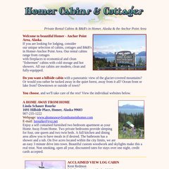 Www Cabinsinhomer Com Private Rental Cabins In Homer Alaska