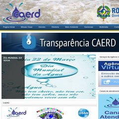 CAERD - COMPANHIA DE &Aacute;GUAS E ESGOTOS DO ESTADO DE ROND&Ocirc;NIA - WWW.CAERD-RO.COM.BR