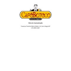 cafeboteco.com.br café boteco, serra negra, barzinho serra negra
