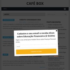 Café Box, Utilidade da Internet