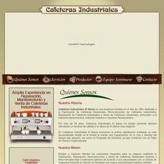 www.Cafeteraselbaray.com - Cafeteras Industriales El Baray
