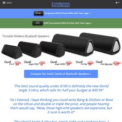 Cambridge SoundWorks: Radios, Speakers, Subwoofers, Home Theater, Sound Systems and more