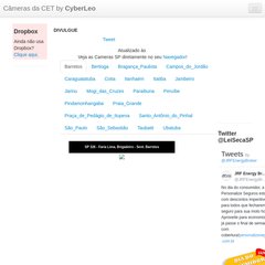 Câmeras da CET (CET-SP) em tempo real. Condições do trânsito ao vivo gratuitamente