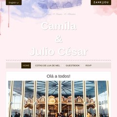 Wedding of Camila Junqueira and Julio César Rodrigues · Zankyou