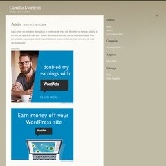 camillagm1.wordpress.com Camilla Monteiro, Arteira, Uncategorized