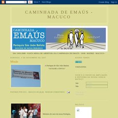 CAMINHADA DE EMAÚS - MACUCO