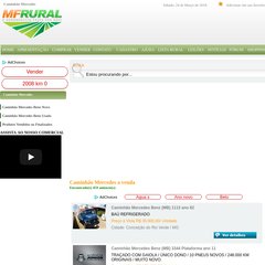 Caminhão Merces a Venda Comprar Vender Caminhão Merces Preço