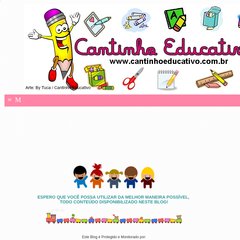 cantinhoeducativo.com.br Início, Parcerias, Blogs Amigos