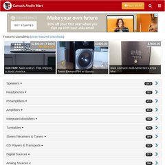 canuckaudiomart.com canadian, used, buy