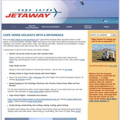 capeverdejetaway.com Superior Accommodation, Value Accommodation, Islands