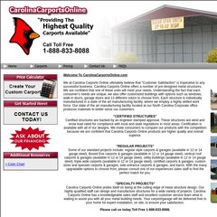 Www Carolinacarportsonline Com Carolina Carports