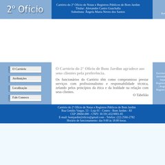 Cartório em Bom Jardim | Cartório 2º Ofício de Notas | Bom Jardim RJ
