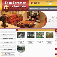 Casa Corretor de Imóveis - Imobiliária Avenida Herminio Felippe - Centro Salgado