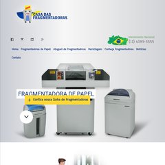 Fragmentadora de Papel | Casa das Fragmentadoras - PROSPERAR