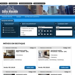 Célia Macêdo Imóveis, documentações, financiamentos, vendas, casas, apartamentos