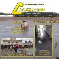celinopiso.com.br "CONCRETO POLIDO" "CALÇADAS" "LAJES" "BARRACÕES" "POSTOS"
