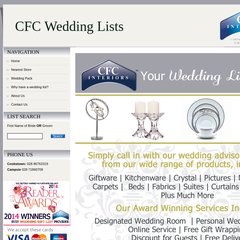 Www Cfcweddinglists Com Cfc Interiors Award Winning