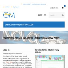 www.Chevy2only.com - GM Classics Parts & Chevy 2 Only Nova Parts