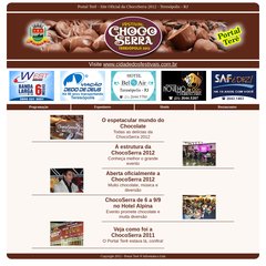 Chocoserra - Festival do Chocolate - Portal Terê - Teresópolis - RJ