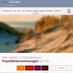 Www Christine Norderney De Haus Christine